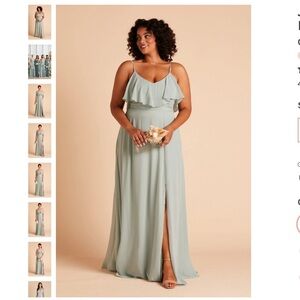 Birdy Grey Jane Convertible dress in chiffon sage. Size XXL.